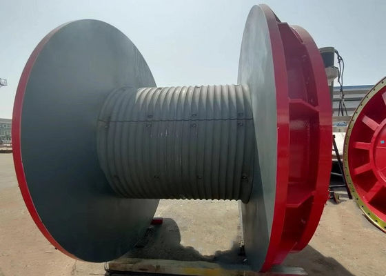 Carbon Steel LEBUS Sleeves Plug Welded To The Smooth Drum  For Winding Wire Rope