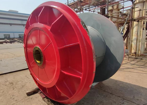 Carbon Steel LEBUS Sleeves Plug Welded To The Smooth Drum  For Winding Wire Rope