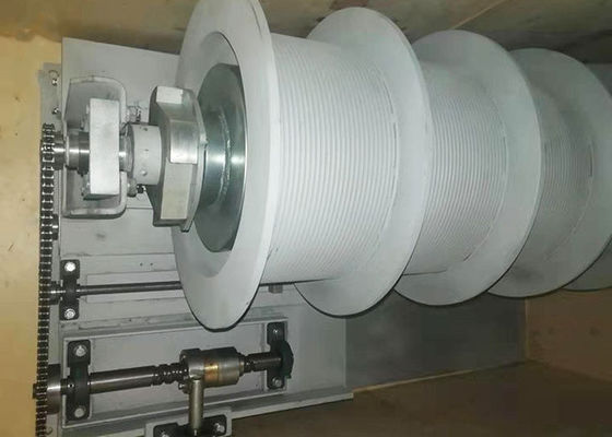 Carbon Steel Lebus Grooved Winch Drum Multiple Reels 8-80mm Groove Pitch