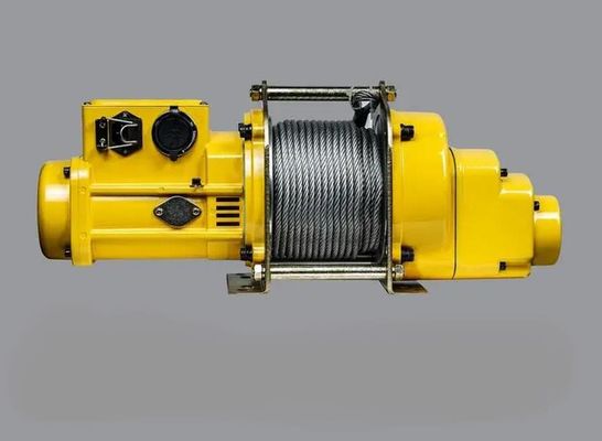 Remote Control Electric Cable Winch For CNC Center Production Equipment
