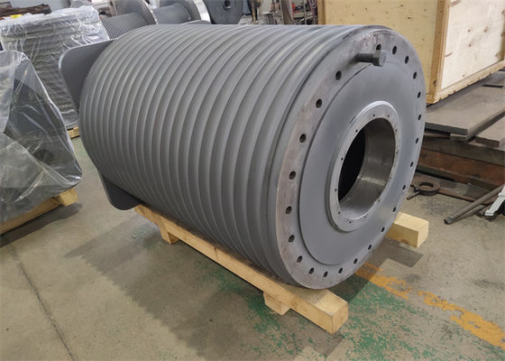 Variable Speed Steel Winch Drum With 1 To 80 Rope Winding Layers