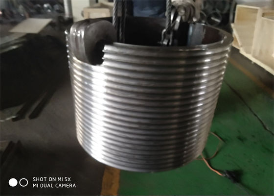Hoist / Crane / Winch Drum CNC Machined Lebus Sleeve Prevent Wire Rope