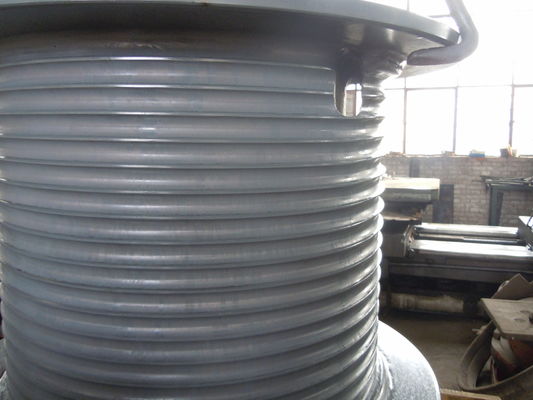 LBS 8mm Wire Grooved Winch Drum , Wire Rope Hoist Drum For Mining Equipment