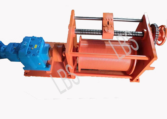 Steel Cable 30 Ton Winch With Spooling Device Electric Power