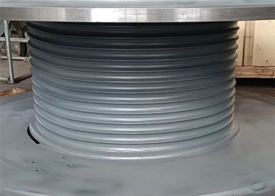 Lebus หรือ Spiral Groove Type กลองลวดลวดลวดที่มี 5-80 Grooves และกว้างเชือก 3-200 mm